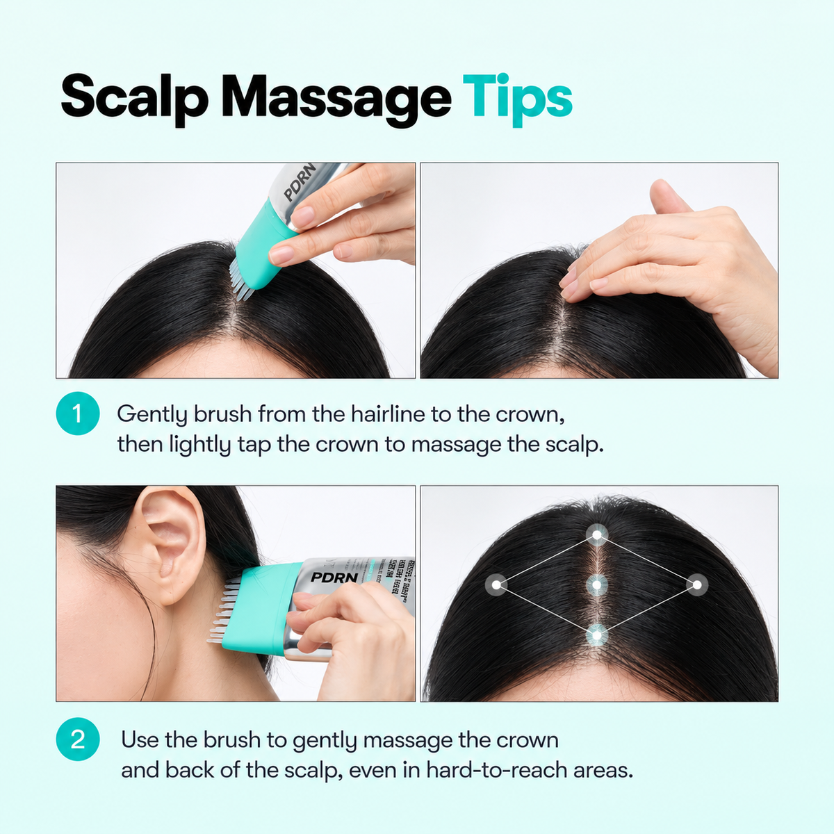 Hair Serum for a Bristle Brush